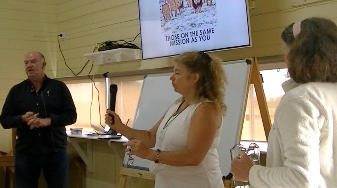 Ron-william presenting a workshop